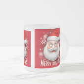 Tasse Givré Joyeux Noël Ha Ha (Devant droit)