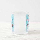 Tasse Givré Joyeux Noël mignon Petits Snowmen adorable (Centre)