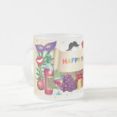 Tasse Givré Joyeux Purim Festival Fête de Fêtes (Devant gauche)