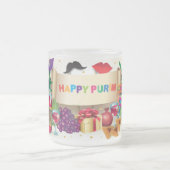 Tasse Givré Joyeux Purim Festival Fête de Fêtes (Centre)