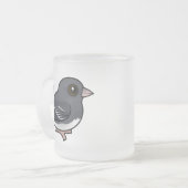 Tasse Givré Junco aux yeux foncés (ailes blanches) (Devant gauche)