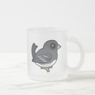 Tasse Givré Junco aux yeux foncés (ailes blanches)