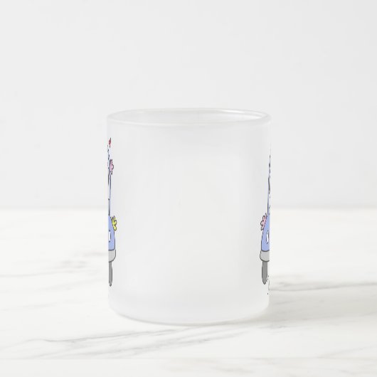 Tasse Givré Juste T-shirts et cadeaux mariés de jeunes mariés (Centre)