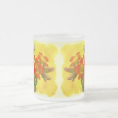 Tasse Givré Kalanchoe rouge - Soleil Succulent (Centre)