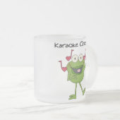 Tasse Givré Karaoke Croaker (Devant droit)