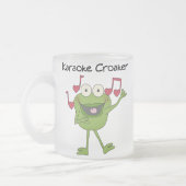 Tasse Givré Karaoke Croaker (Gauche)