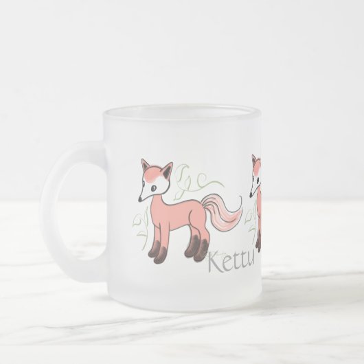 Tasse Givré Kettu -- Fox finlandais mignon (Gauche)