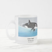 Tasse Givré Killerwhale , Orcinus orca (Gauche)