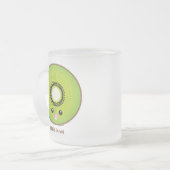Tasse Givré Kiwi de Kawaii (Devant gauche)
