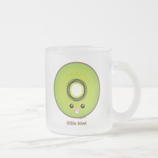Tasse Givré Kiwi de Kawaii (Droit)