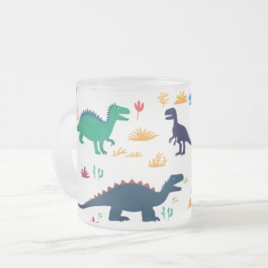 Tasse Givré l Dinosaurs Pattern (Devant gauche)