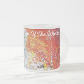 Tasse Givré La carte de temps (Devant droit)