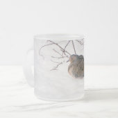 Tasse Givré La colombe dans la boue de neige (Devant gauche)