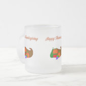 Tasse Givré La Cornouopia de Thanksgiving (Devant gauche)