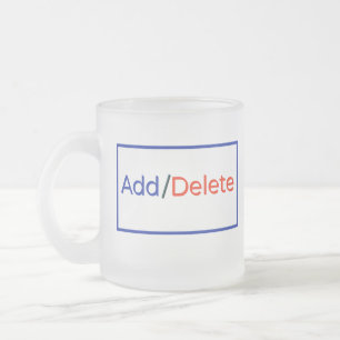 Tasse Givré La cyber-typographie sociale drôle mignon design T