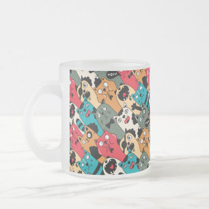 Tasse Givré La foule des chats