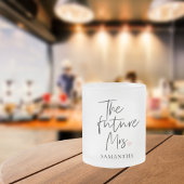 Tasse Givré La future Mme et Votre Nom | Cadeau de beauté mode
