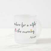 Tasse Givré La Joie Arrive Le Matin (Devant droit)