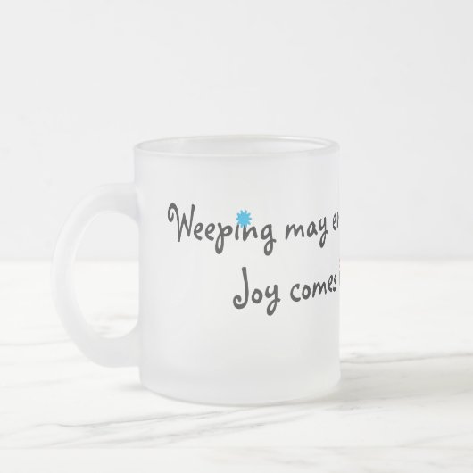 Tasse Givré La Joie Arrive Le Matin (Gauche)