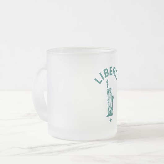 Tasse Givré La Lady Liberty (Devant gauche)