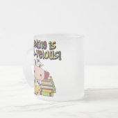 Tasse Givré La lecture est MOO-velous (Devant gauche)