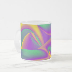 Tasse Givré La magie des couleurs, Rainbowart 3D Abstrait