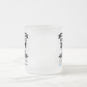 Tasse Givré La maladie ne s'arrête pas sans un combat (Centre)