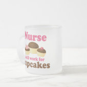 Tasse Givré La profession fonctionnera pour l'infirmière de (Devant gauche)