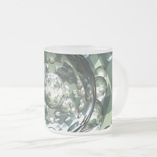 Tasse Givré La structure de l'apatite (Devant droit)