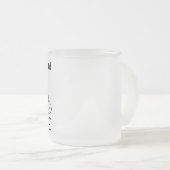 Tasse Givré La vie, c'est l'équilibre de l'inspiration de moti (Devant droit)