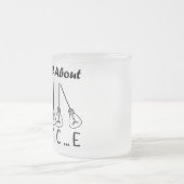 Tasse Givré La vie, c'est l'équilibre de l'inspiration de moti (Centre)