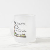 Tasse Givré La vie et l'Humour de Tequila (Devant gauche)