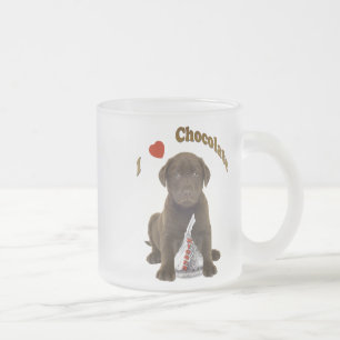 Tasse Givré Laboratoire de chocolat - baisers de chocolat