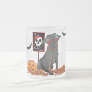 Tasse Givré Labrador Retriever noir pirate