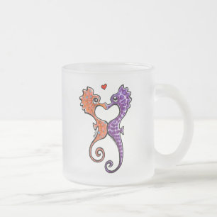 Tasse Givré -Laisse Art™ de baiser d'hippocampe