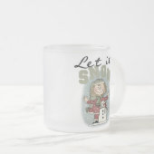 Tasse Givré Laisse-le neiger (Devant droit)