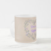 Tasse Givré L'amour est.... (Devant gauche)
