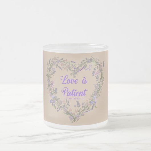Tasse Givré L'amour est.... (Centre)