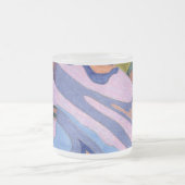 Tasse Givré "Lavande" Art Abstrait (Centre)