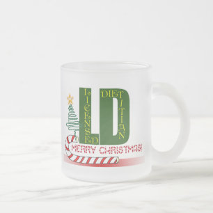 TASSE GIVRÉ LD MERRY CHRISTMAS - DIÉTITIEN LICENCIÉ