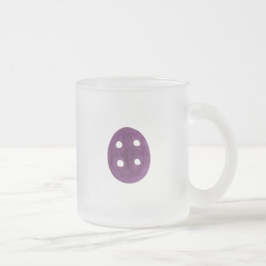 Tasse Givré Le bouton pourpre (Droit)