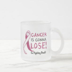 Tasse Givré Le cancer de la gorge va perdre