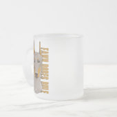 Tasse Givré Le chef de dobermann, faon poursuit la règle (Devant gauche)