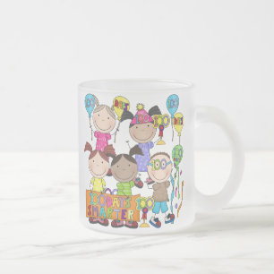Tasse Givré Le chiffre de bâton badine 100 jours plus futé