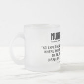 Tasse Givré Le Code de Nuremberg 1947 A. 5 Musique en verre dé (Gauche)