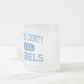 Tasse Givré Le comté de Casey - rebelles - haut - liberté (Devant gauche)