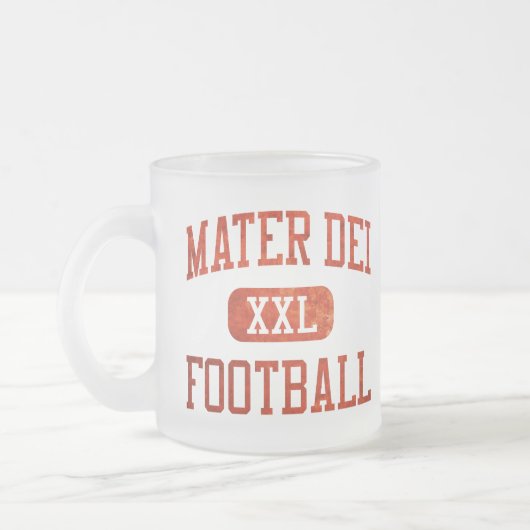Tasse Givré Le football de monarques de Dei de mère (Gauche)