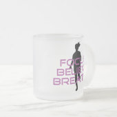 Tasse Givré Le foyer pourpre croient respirent (Devant droit)