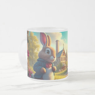 Tasse Givré Le lapin de Pâques en mission secrète