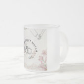Tasse Givré Le MARIAGE de correspondance parfait (Devant droit)